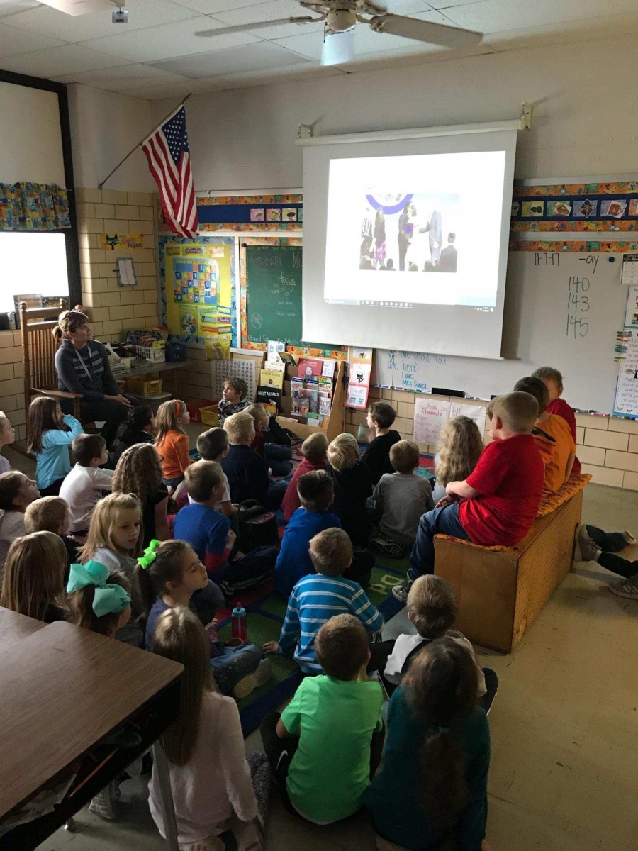 classroom watch projector screen